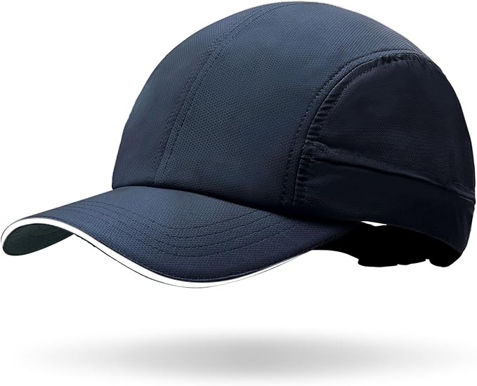 Oversize XL XXL Mens Waterproof Quick Dry Baseball Cap Lightweight Cooling Breathable Sports Hat for Big Heads 23.5"-26"