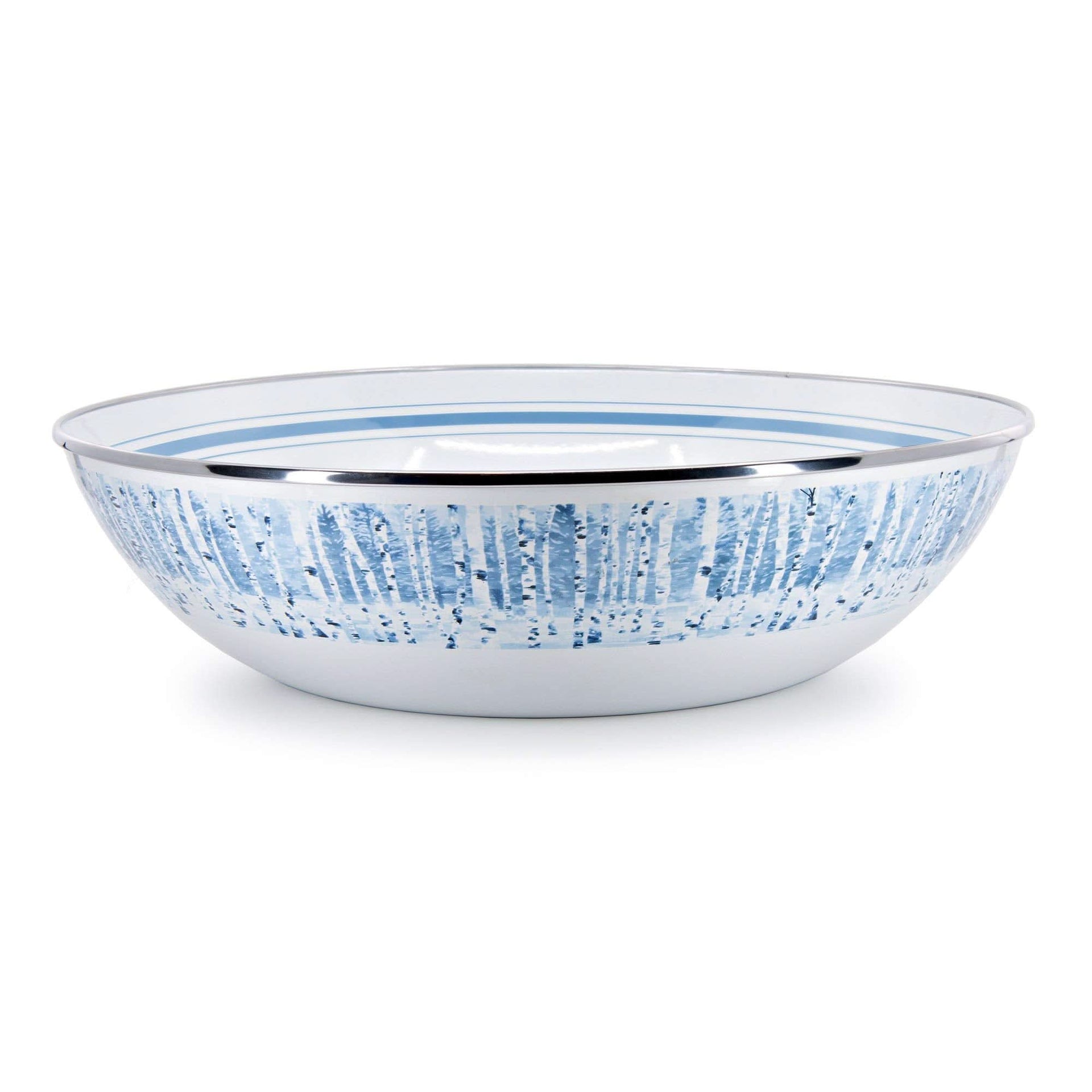 Vibrant Enamelware Catering Bowl for Elegant Serving