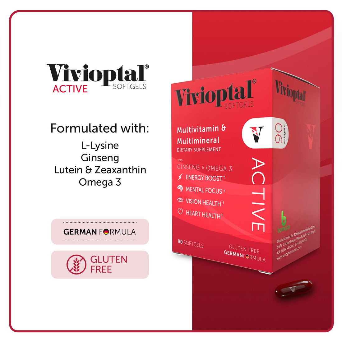 Active Multivitamin & Multimineral Supplement - 1 Year Supply