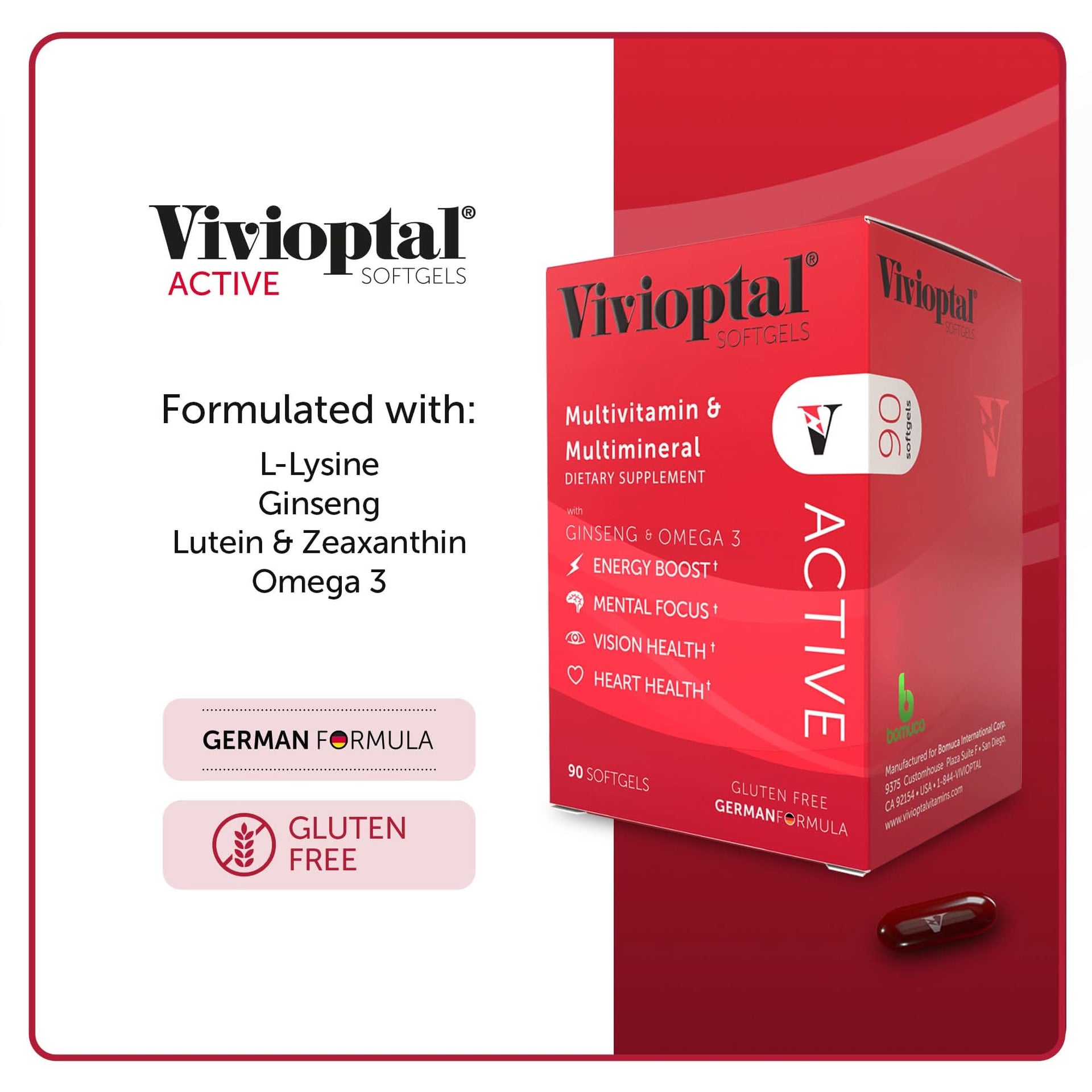 Active Multivitamin & Multimineral Supplement - 1 Year Supply