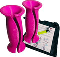 Bandle™ - True Ergonomic Handles for Resistance Bands | Unleash The Full Potential of Pain-Free, Full-Body Workouts | Durable & Comfortable for High-Intensity Training (2 Handles)