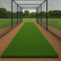 Ottomanson Artificial Turf Golf Hitting Mat 3' x 22' Indoor/Outdoor Waterproof Synthetic Fake Grass for Putting Practice Baseball Football Sports Gym Backyard, Custom Size 2' up to 30'