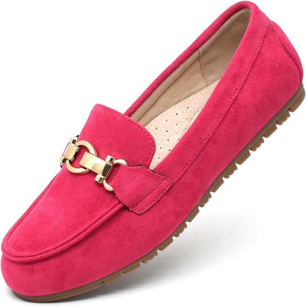 Women Loafers - Comfortable Slip On Business Casual Penny Loafers