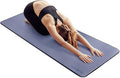 MICRODRY Deluxe Fitness Exercise Yoga Mat for Home & Gym, Extra Thick for High Impact Training, Multi Layered Skid Resistant Surface, Odor Neutralizing with Carrying Strap
