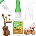 Wood Glue, 30g Clear Woodworking Adhesive for Furniture Repair and DIY Crafts ??Super Instant Glue, Fast-Drying, Waterproof, Heavy-Duty Bonding for Carpentry Projects