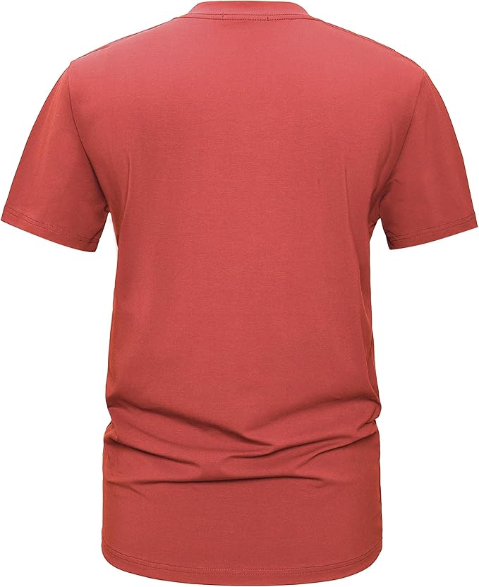 Men’s Modern Fitted V-Neck T-Shirt Premium Comfort Undershirt