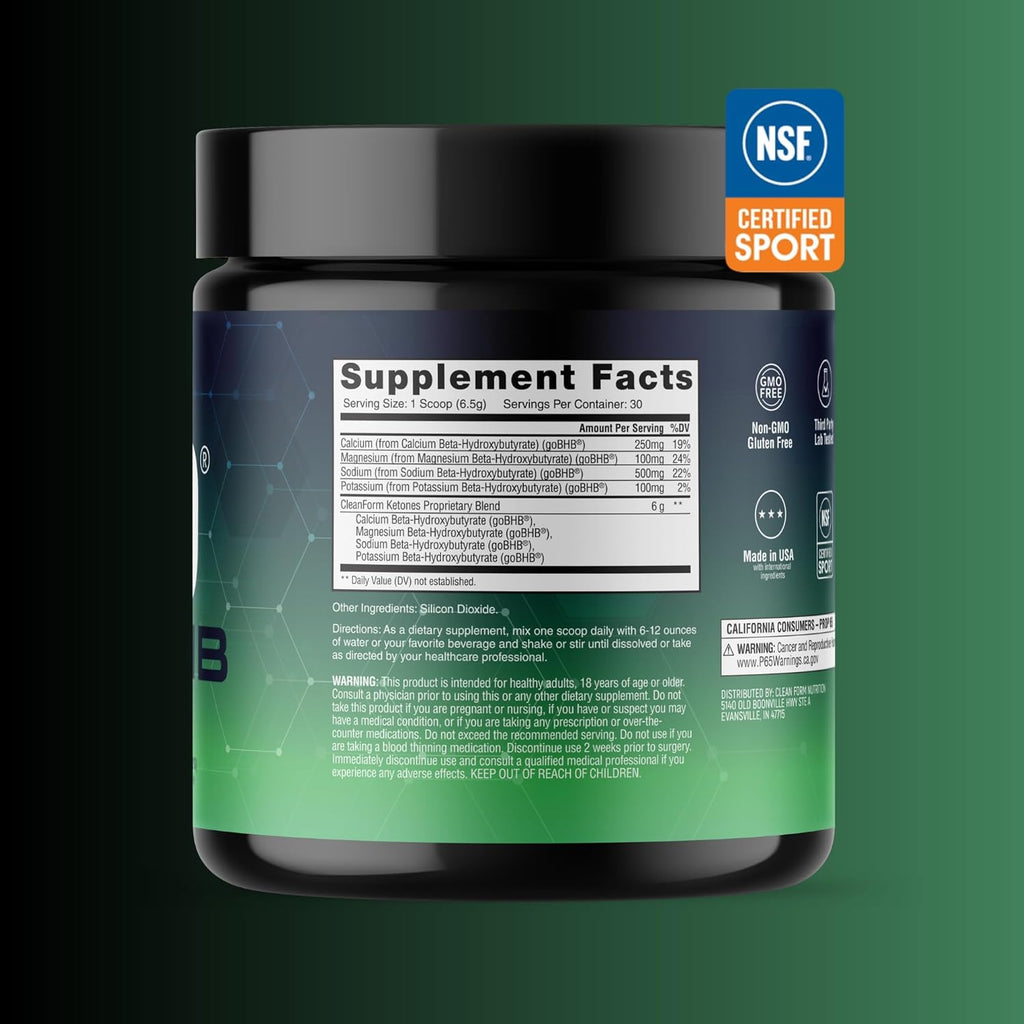 goBHB Ketone Supplement Powder for Clean Energy and Metabolism - Image 2