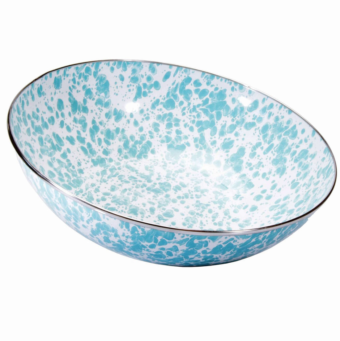 Vibrant Enamelware Catering Bowl for Elegant Serving