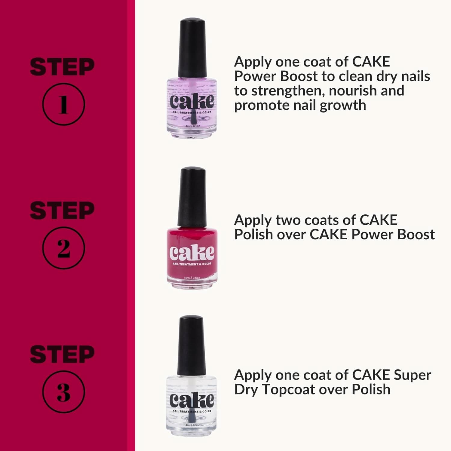 Nail Strengthening Polish - Under the Affluence Deep Burgundy