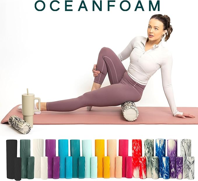 11" Mini Travel Foam Roller for Deep Tissue Massage & Recovery