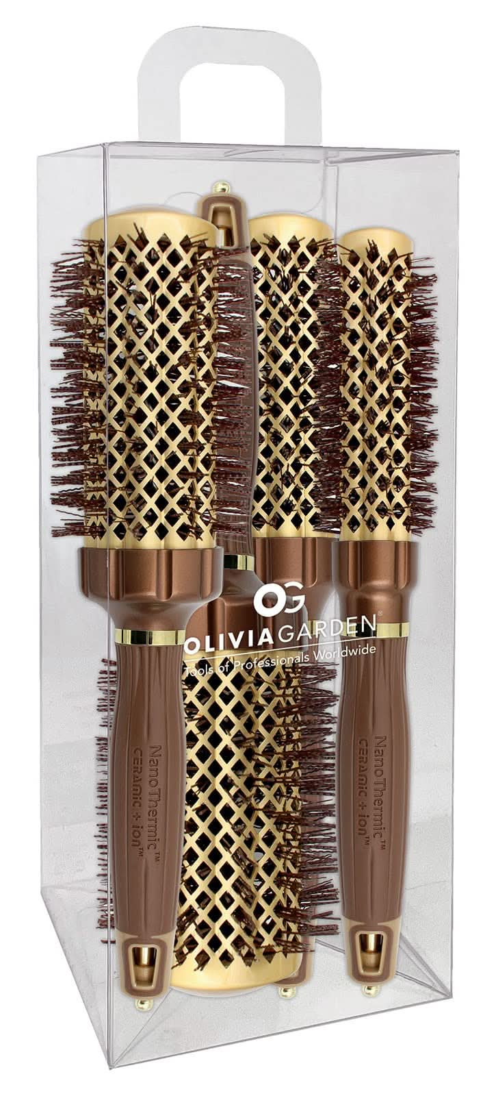 NanoThermic PowerGrip Thermal Brush 2 1/8 Inch Salon Styling