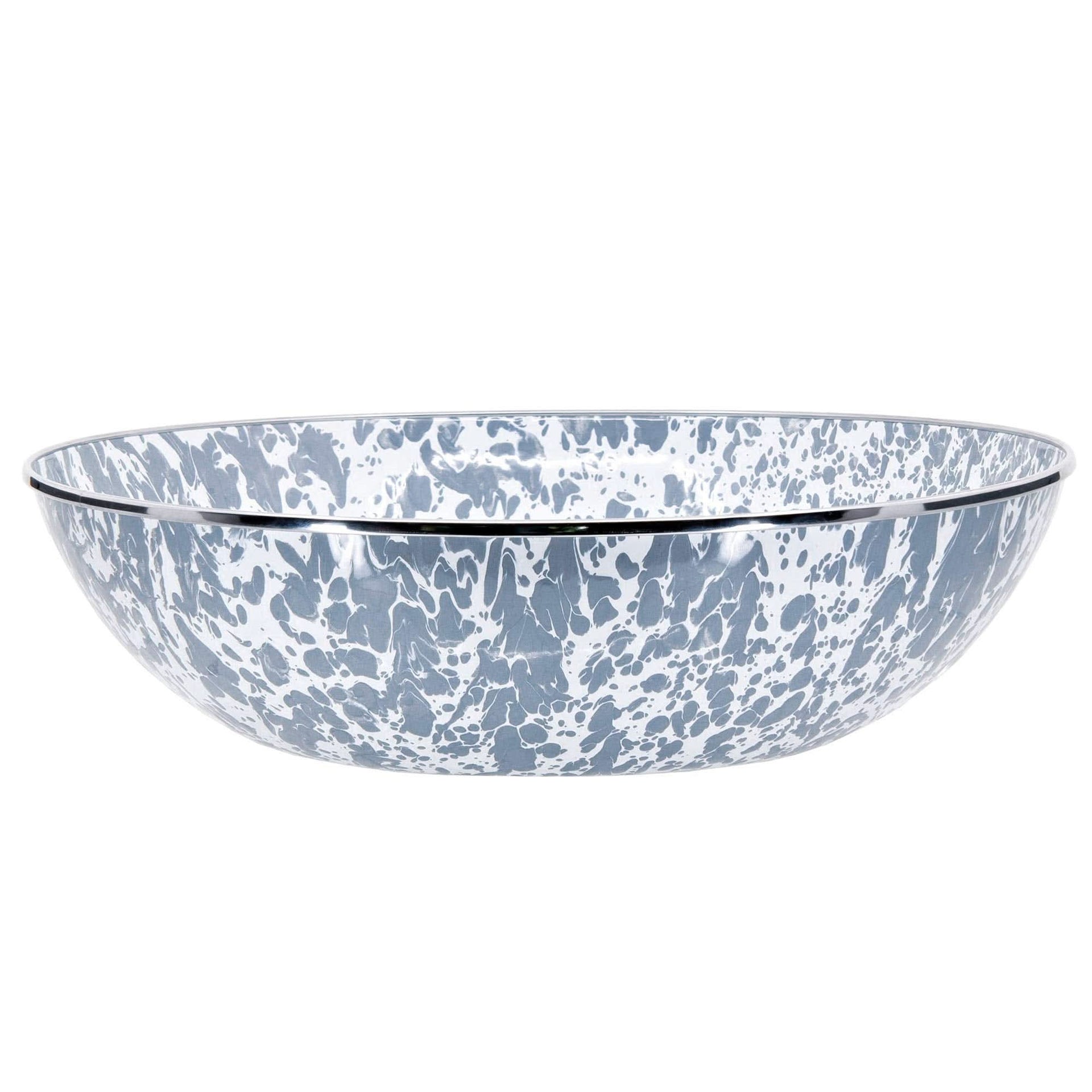 Vibrant Enamelware Catering Bowl for Elegant Serving