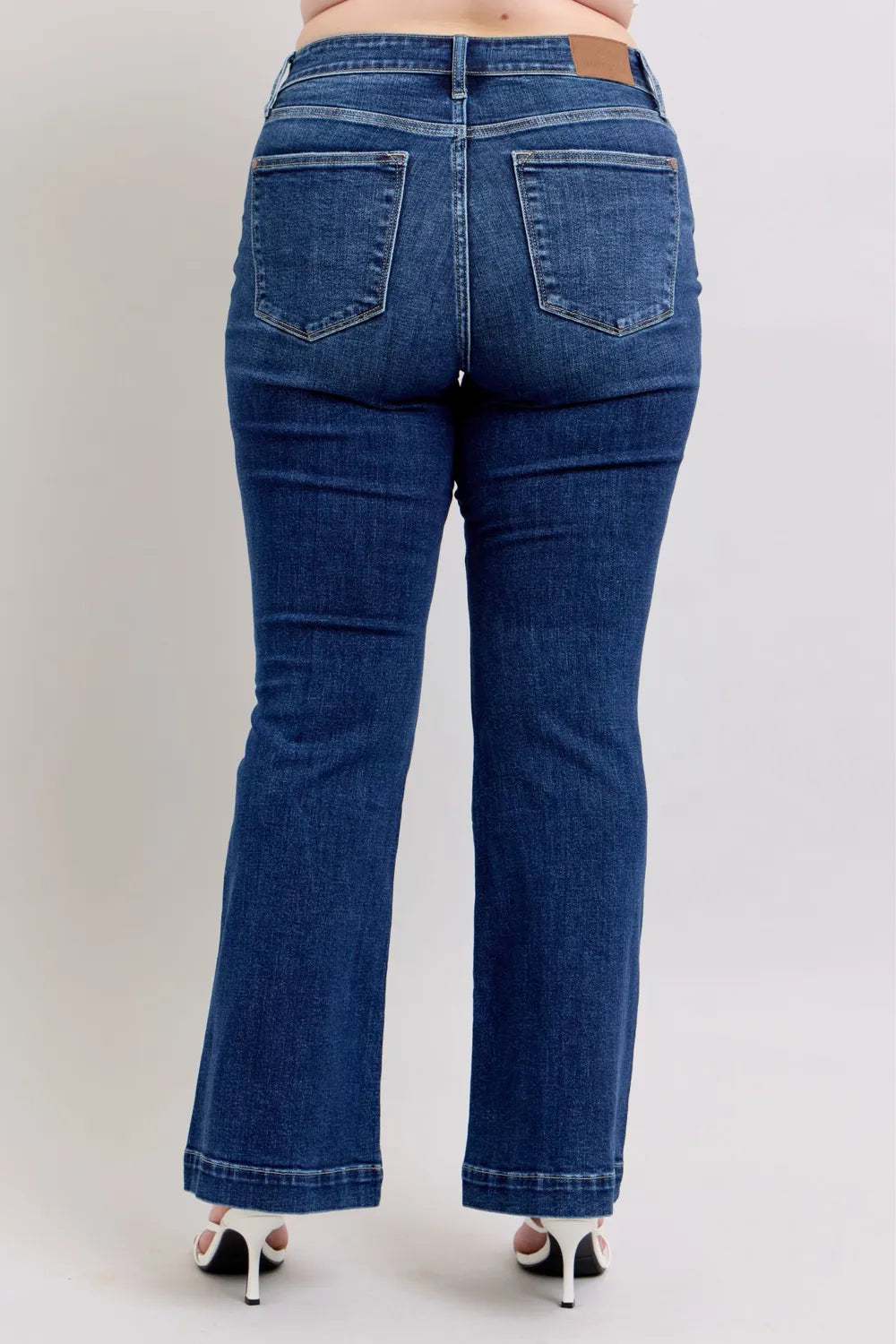 Judy Blue High Rise Flare Jeans with Pockets