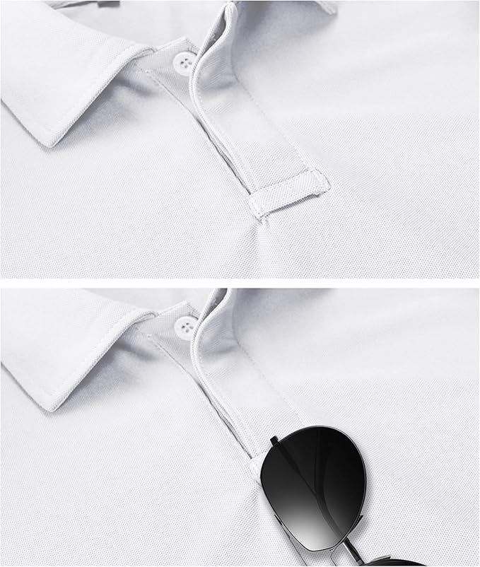 Performance Short Sleeve Tactical Golf Polo Shirt for Men