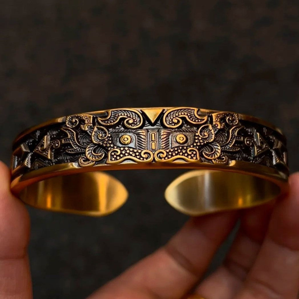2026 New Popular Retro Copper Alloy Bracelet, Elegant New Chinese Style Bracelet, Same Style Gift For Boyfriend