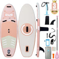 Niphean Inflatable Stand Up Paddle Board with SUP Accessories, Anti-Slip EVA Deck, 10’6’’ Inflatable Paddle Boards for Adults & Youth of All Skill Levels