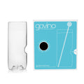 Set of four 14oz Govino shatterproof highball glasses on a table