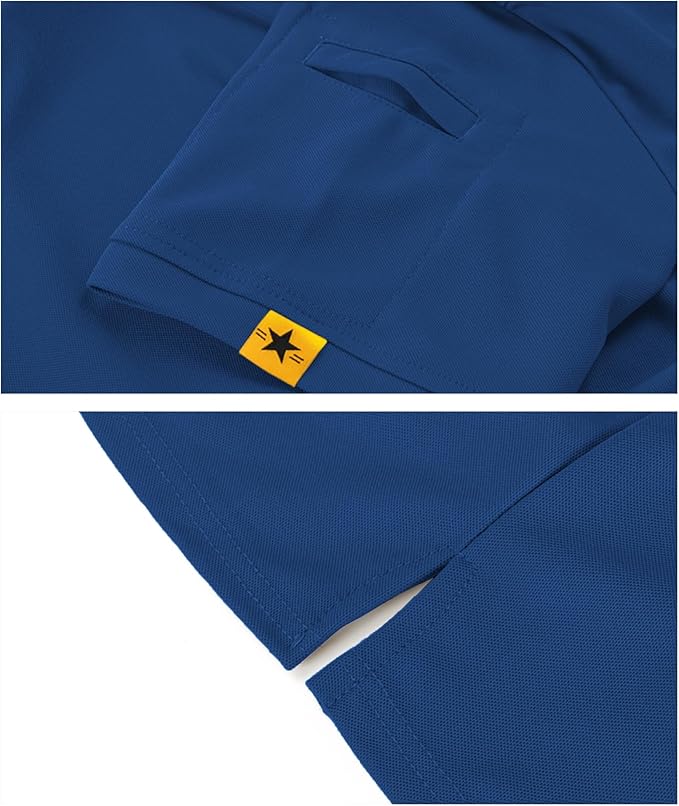 Performance Short Sleeve Tactical Golf Polo Shirt for Men