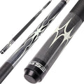GSE Games & Sports Expert 58" 2-Piece Canadian Maple Hardwood Billiard Pool Cue Sticks for Men/Women, House or Commercial/Bar Use (Several Colors, Weight 18oz, 19oz, 20oz, 21oz Available)