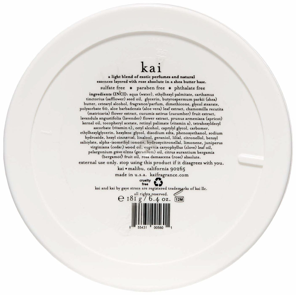 Rose Body Butter - Hydrating Shea Butter Soufflé with Safflower Oil
