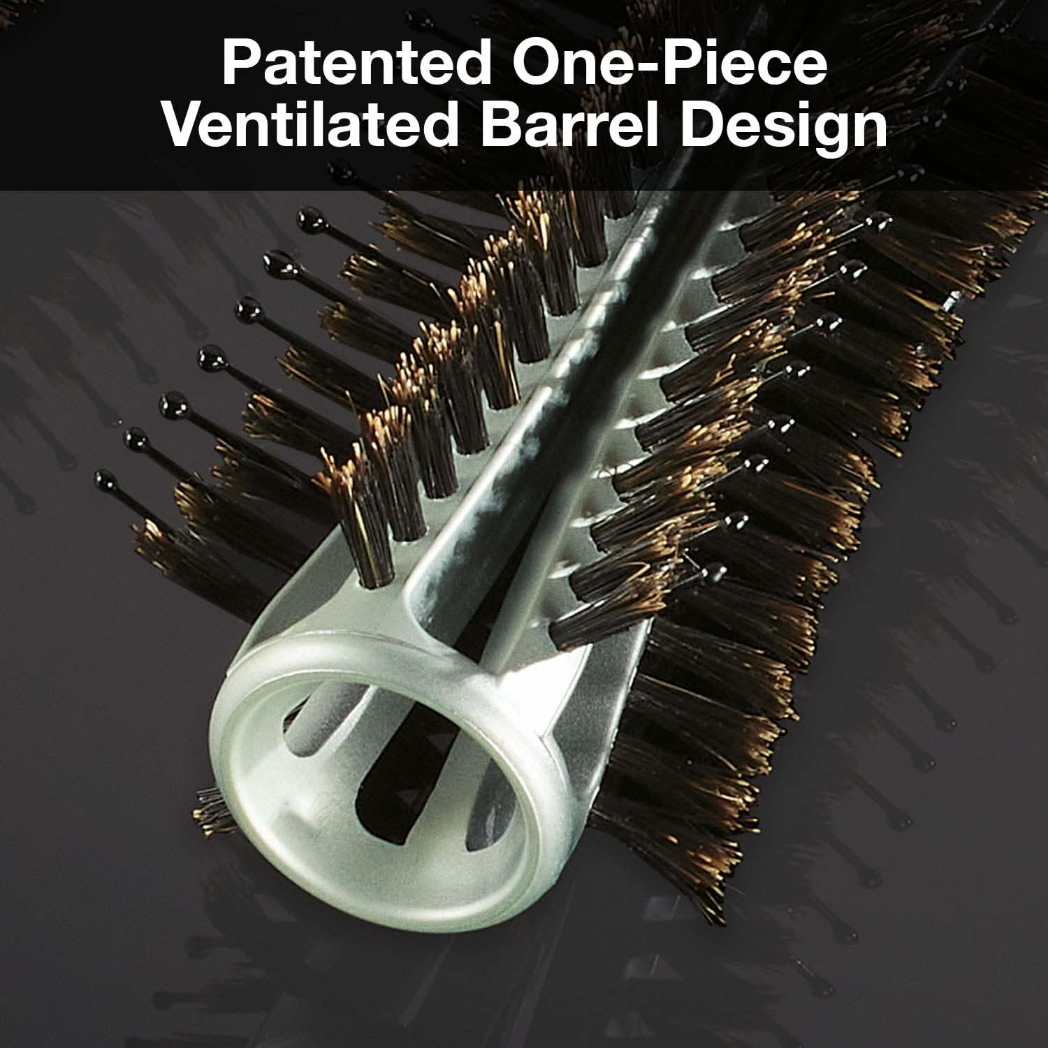 Thermo Vent Combo Hair Brush 1 3/4 inch Round Styling Brush