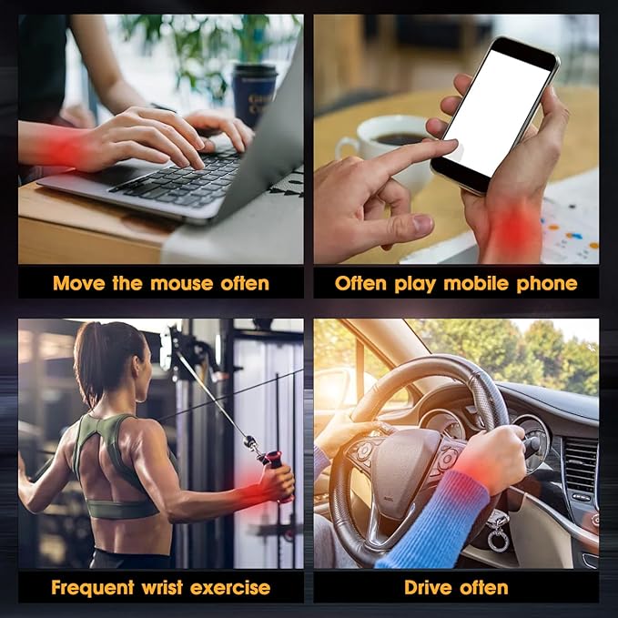 Wrist Trainer Ball Auto-Start Gyroscopic Forearm Exerciser Gyro Ball for Strengthen Arms, Fingers, Bones and Muscles