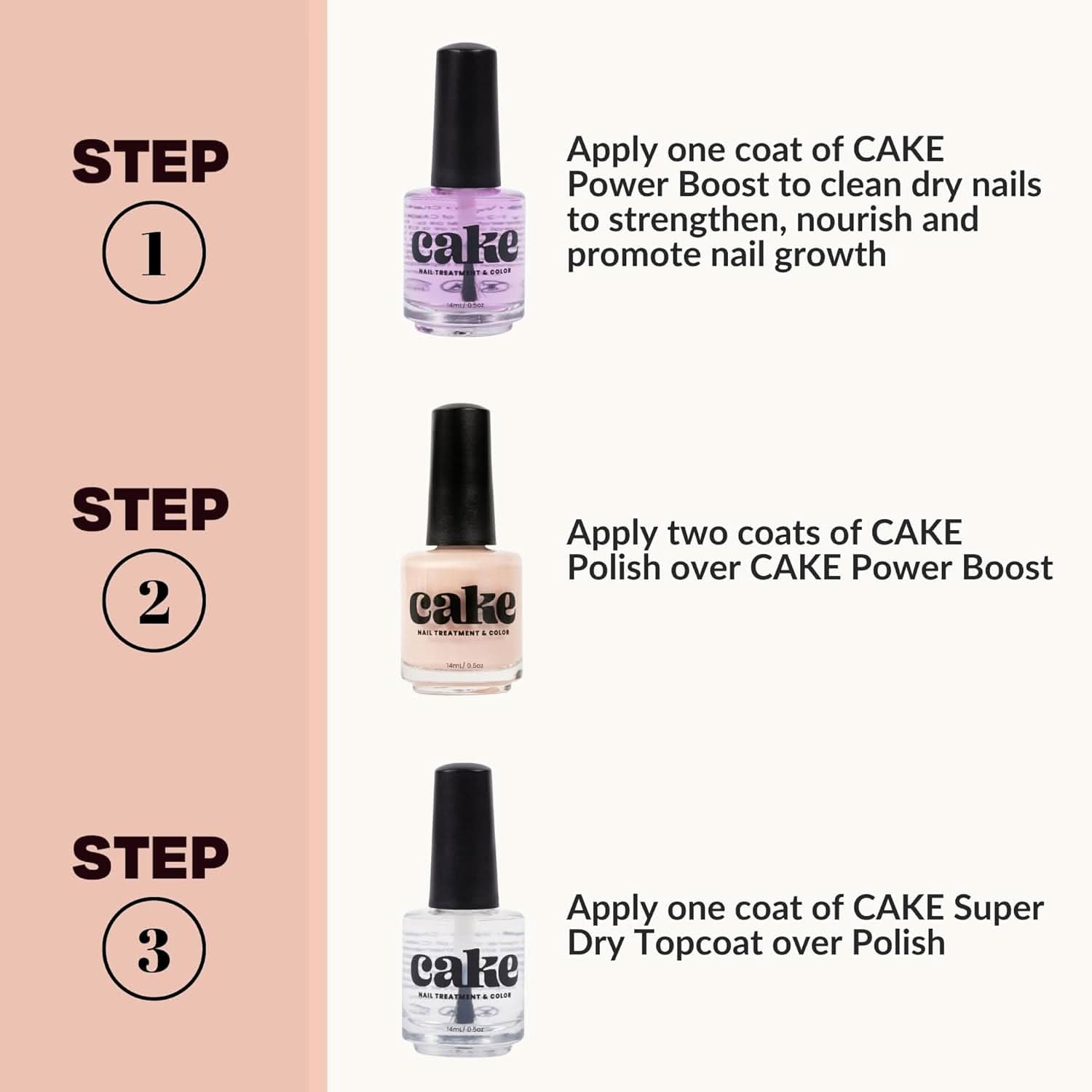 Amazing Grace Nail Strengthening Polish - Soft Pink Chip-Resistant