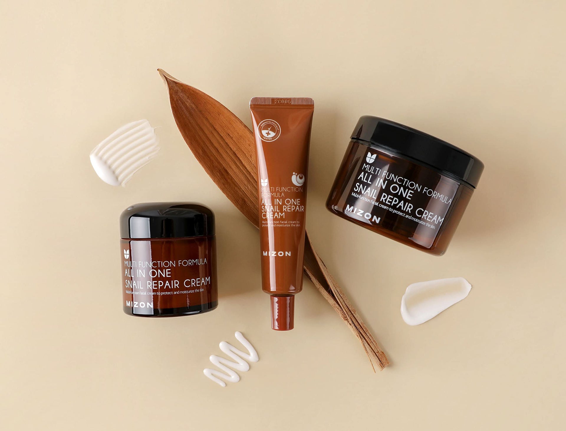 All In One Snail Repair Cream Fast Absorbing Facial Moisturizer