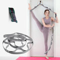 Stretching Strap Yoga Strap, 10 Loops Non-Elastic Stretch Bands Helps Women and Men Improve Flexibility for Home Workout, Physical Therapy, Pilates, Exercise, Dance, Comes with Door Anchor