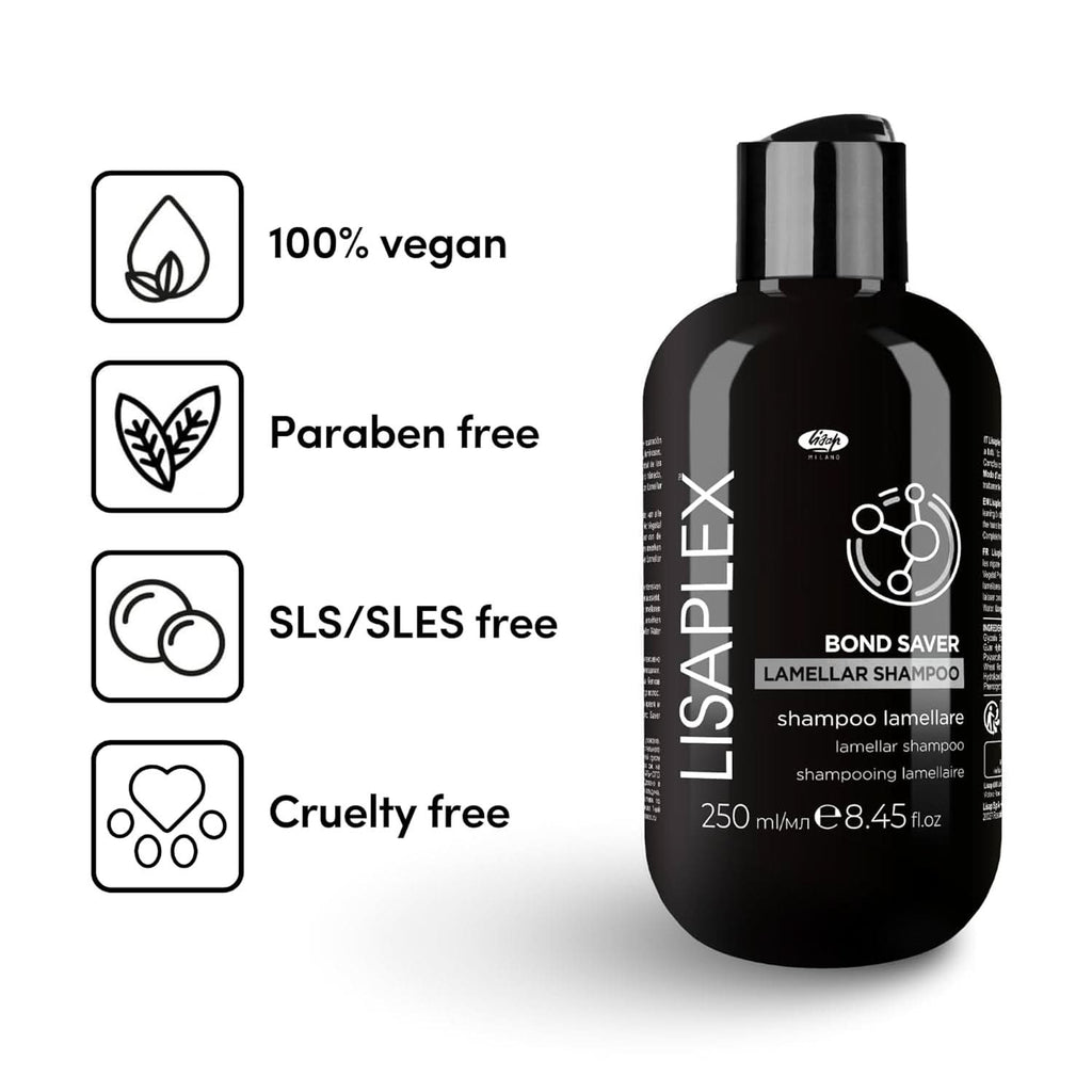 Lisaplex Lamellar Shampoo for Shiny, Healthy Hair - 16.8 fl oz