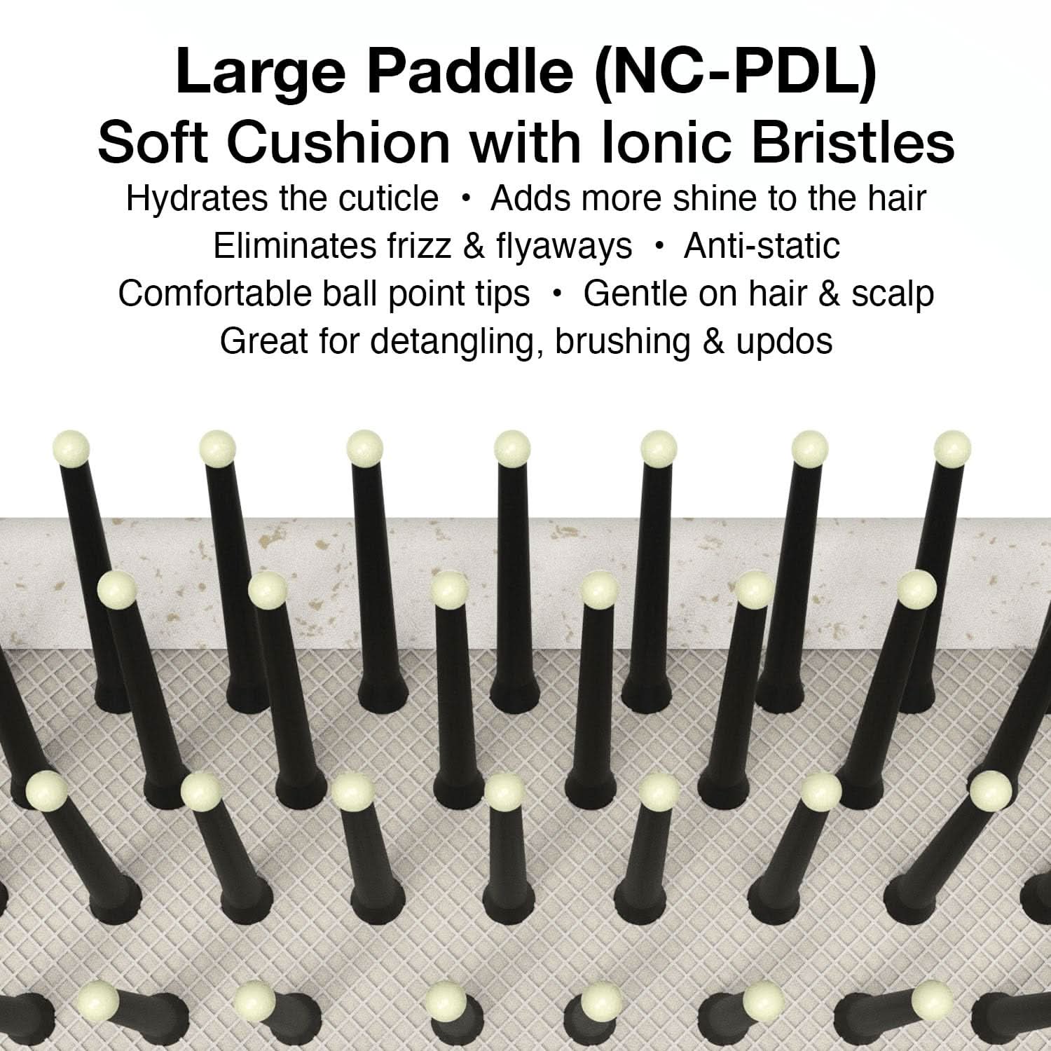 Large Paddle Styling Brush - Ionic Anti-Static Hair Brush