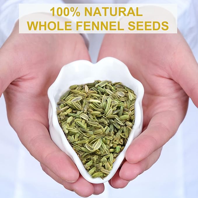 TEARELAE - Fennel Tea - 4g x 40 Count - Whole Fennel Seeds Herbal Tea Bags - Promotes Digestive Health - Non-GMO - Caffeine- Free