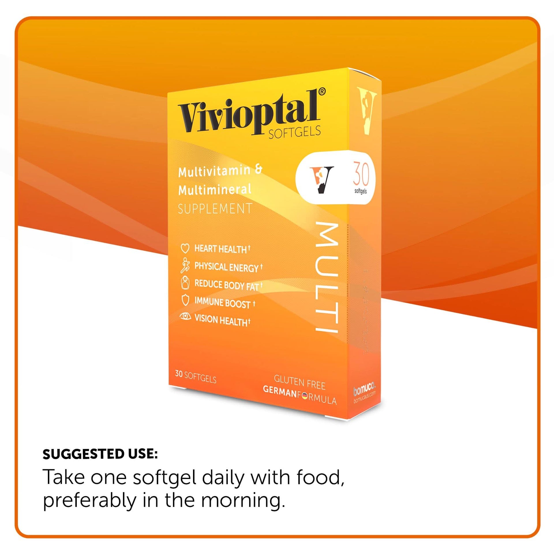Multivitamin & Multimineral Supplement with 28 Nutrients, 30 Count