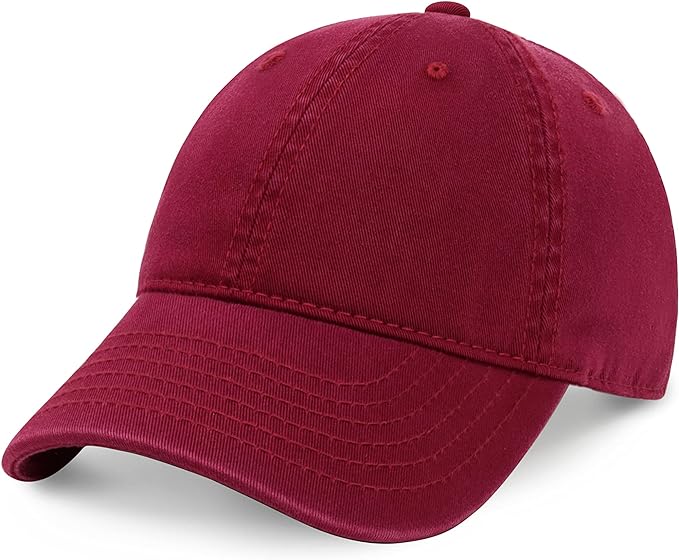 CHOK.LIDS Everyday Premium Dad Hat Unisex Cotton Baseball Cap for Men and Women Adjustable Lightweight Polo Style Curved Brim