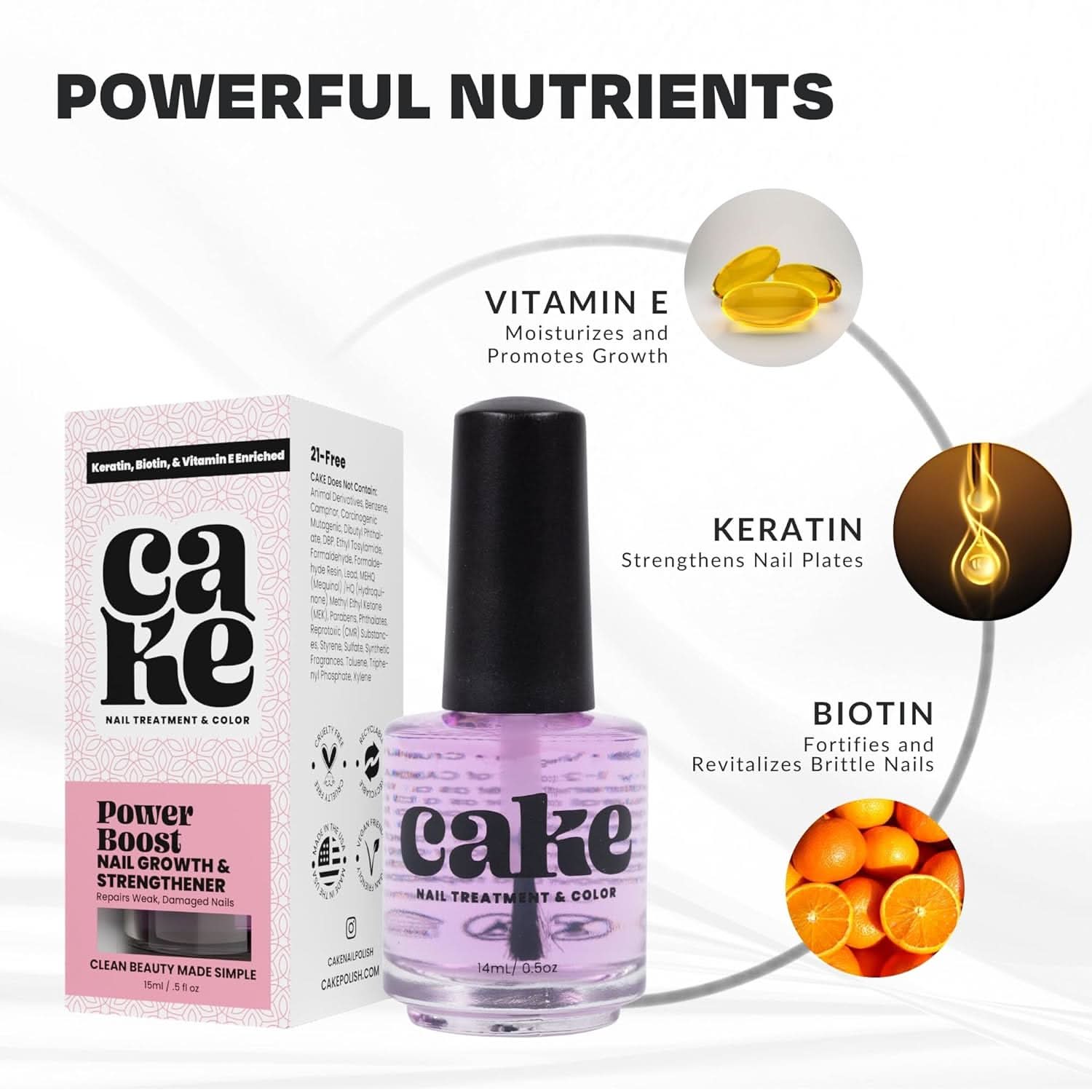 Power Boost Nail Growth & Strengthening Treatment 0.5 oz