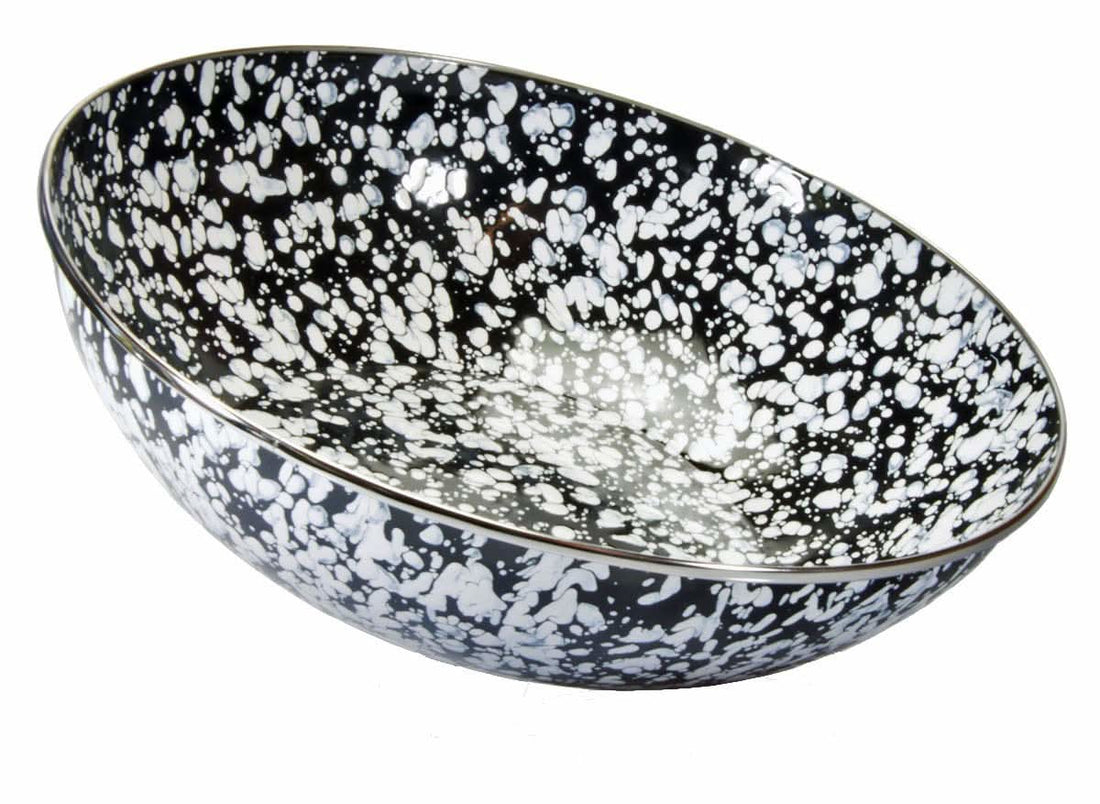 Vibrant Enamelware Catering Bowl for Elegant Serving