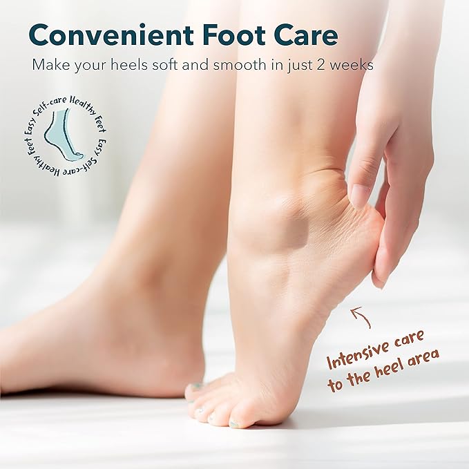 Purederm Exfoliating Heel Mask (1 Pair) – Heel Peeling Masks Gently Remove calluses from Your Heel