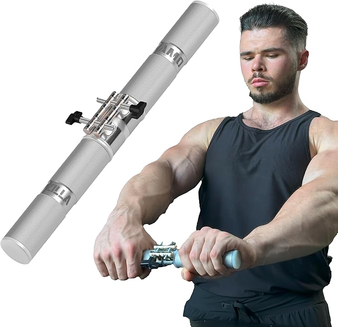 GRIPZILLA Dynamo Forearm Strengthener and Wrist, Comfortable Grip and a Durable Design Roller Perfect for Men and Women - Ideal for Hand, Wrist, and Forearm Strength Training, Workout - Wrist/Arm Builder