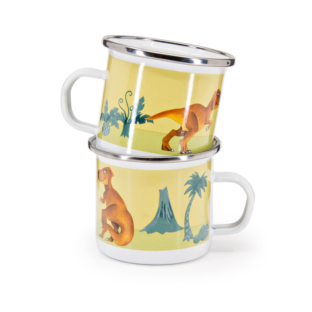 Golden Rabbit Enamelware 3-Piece Child Dinner Set – Durable & Non-Toxic
