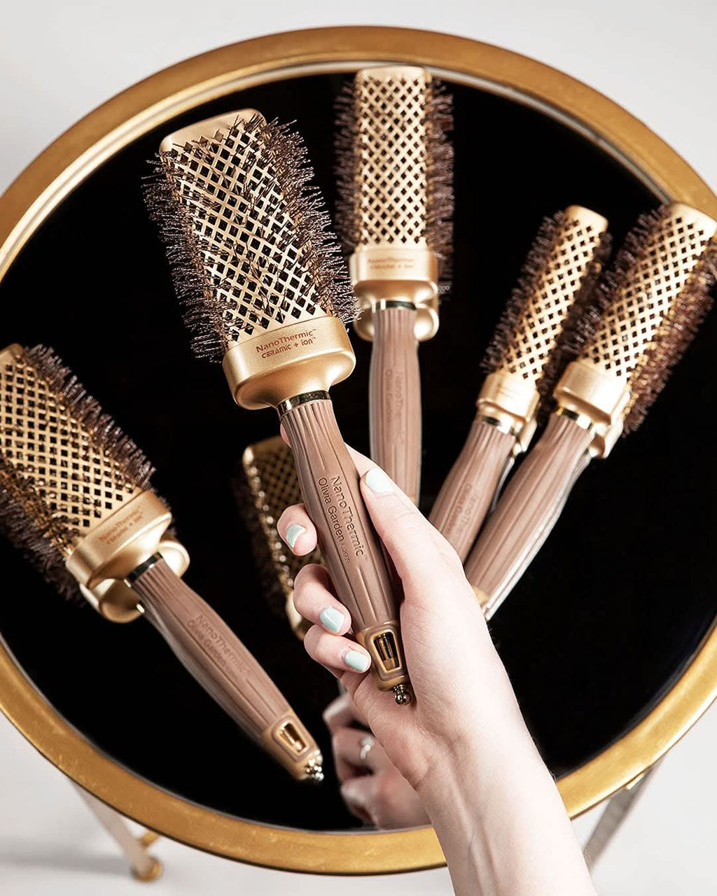 NanoThermic Ceramic + Ion Square Shaper Thermal Styling Brush