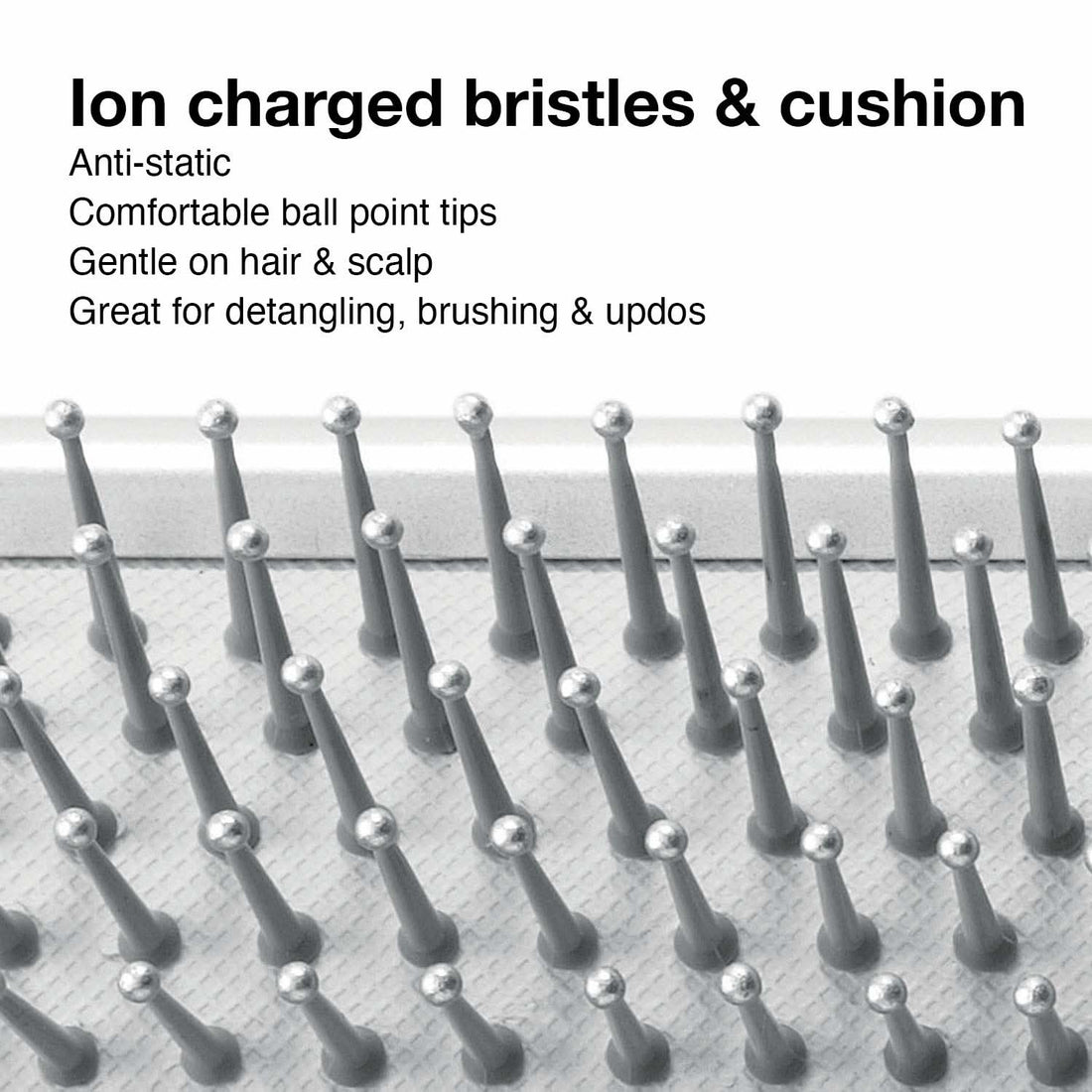 Ceramic + Ion XL Pro Thermal Hair Styling Brush for Smooth Hair