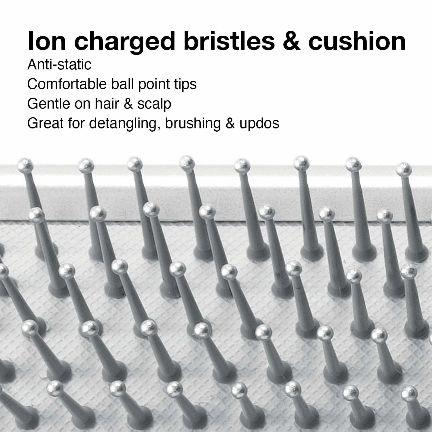 Ceramic + Ion XL Pro Thermal Hair Styling Brush for Smooth Hair