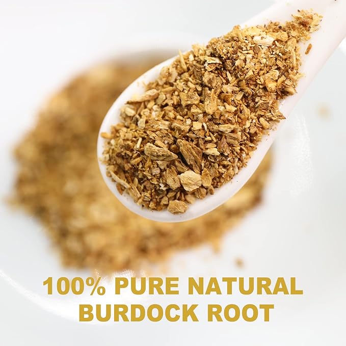 TEARELAE - Burdock Root Tea - 2.5g x 50 Count Burdock Root Tea Bags - Premium Natural Burdock Root - Premium Arctium Lappa Herbal Tea - Caffeine-Free, Non-GMO