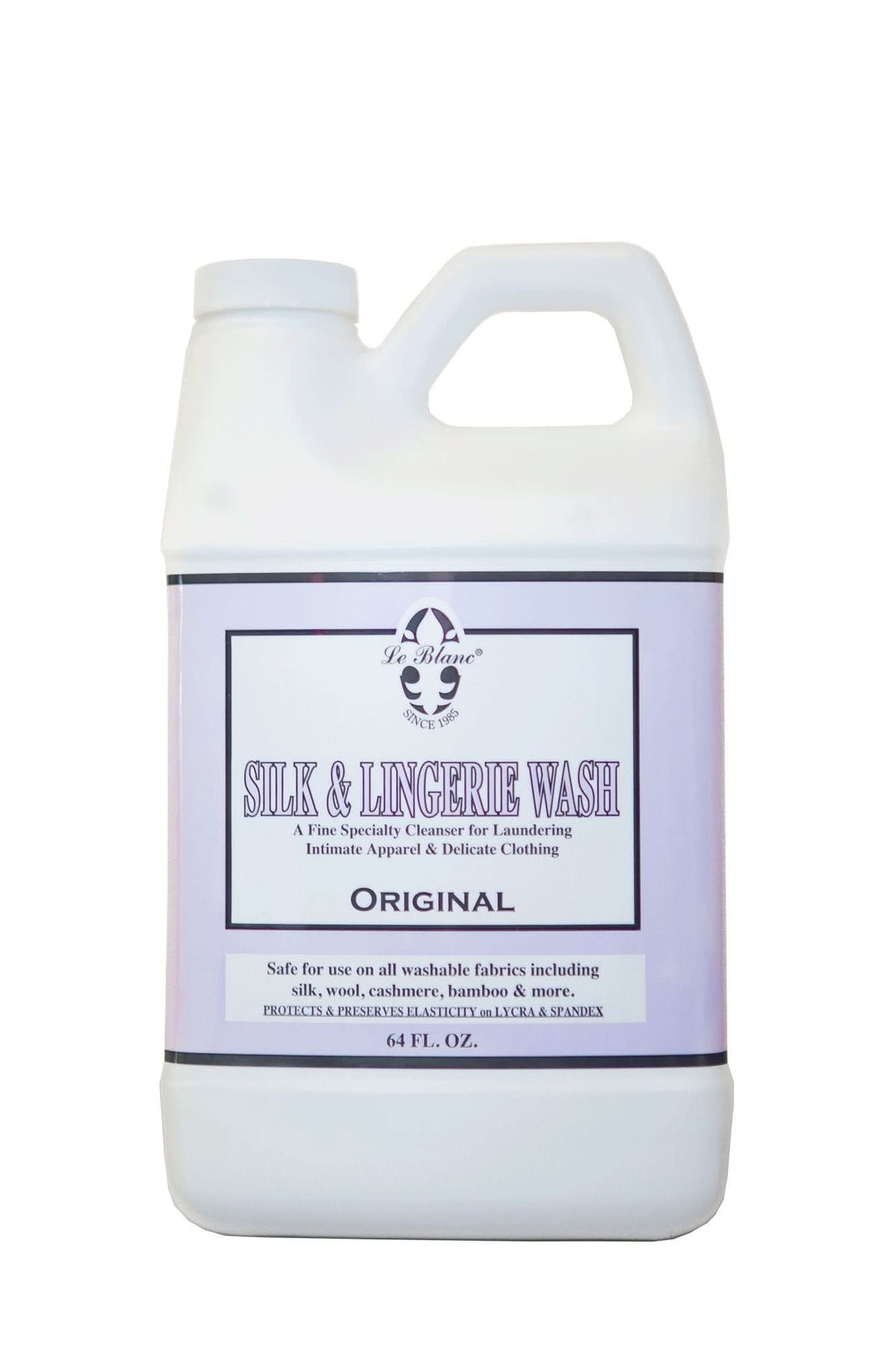Floral Silk & Lingerie Wash 64 oz - Gentle Detergent for Delicates