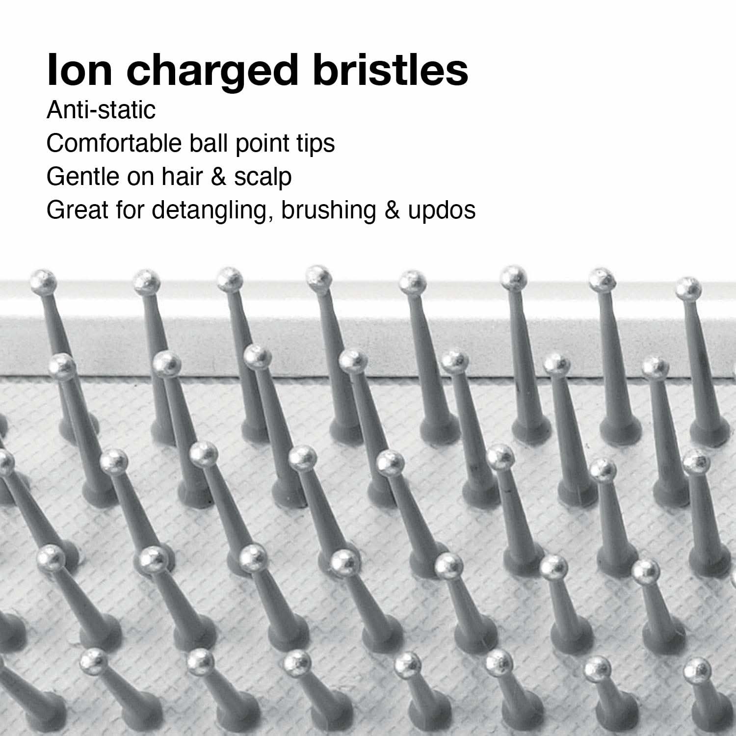Ceramic + Ion XL Pro Hair Brush with Anti-Static Bristles