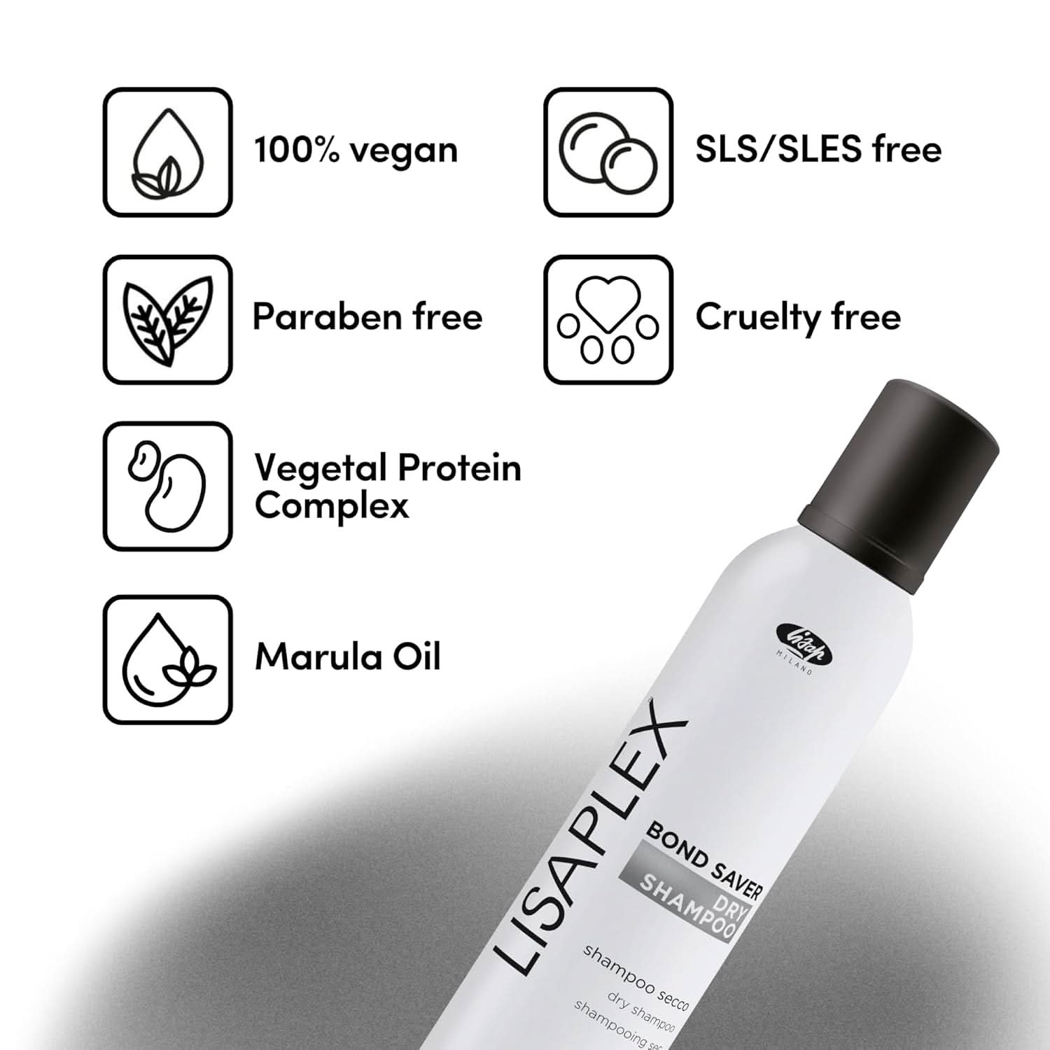 Lisaplex Bond Saver Dry Shampoo for All Hair Types
