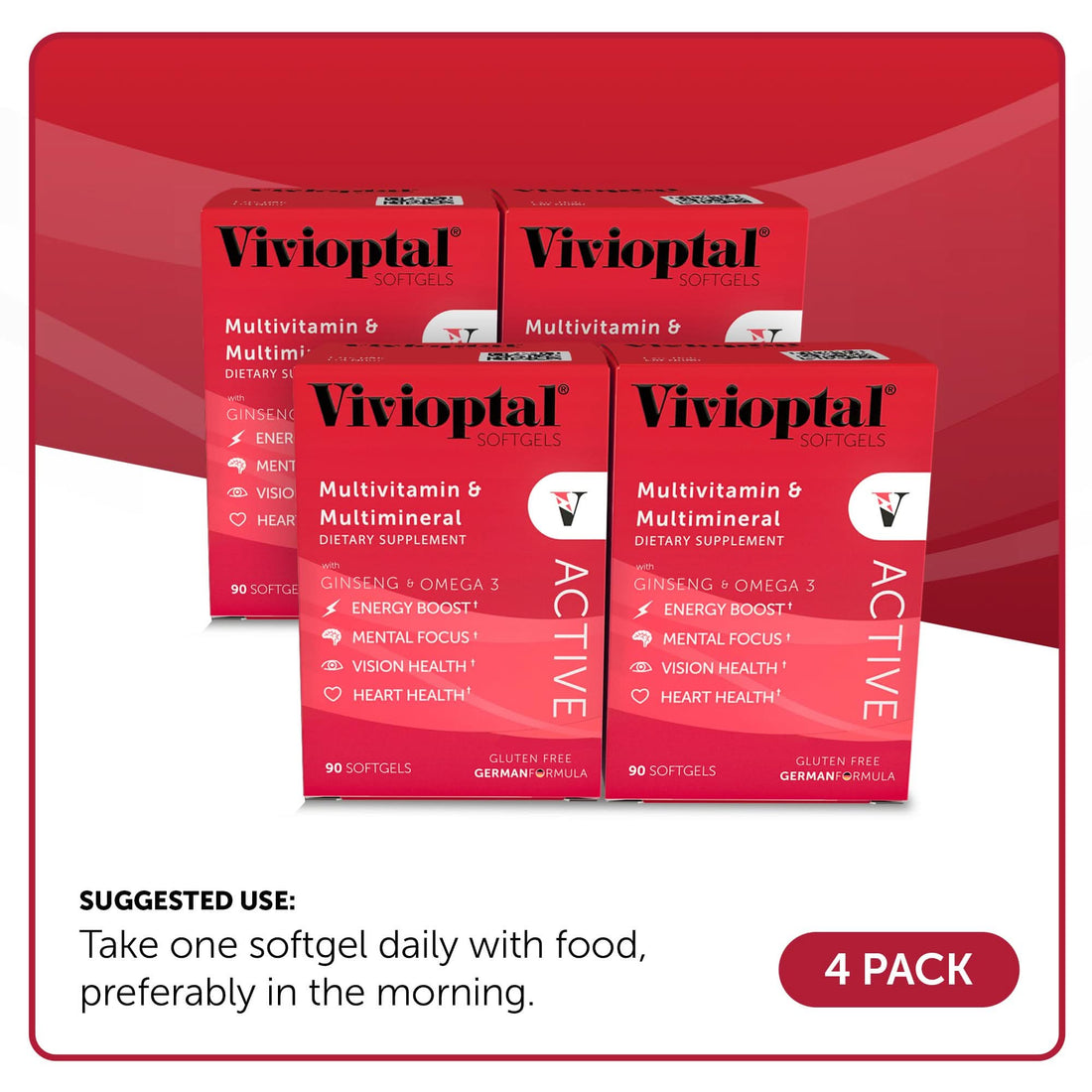 Active Multivitamin & Multimineral Supplement - 1 Year Supply