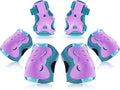 BOSONER Kids/Youth Knee Pad Elbow Pads Guards Protective Gear Set for Roller Skates Cycling BMX Bike Skateboard Inline Skatings Scooter Riding Sports