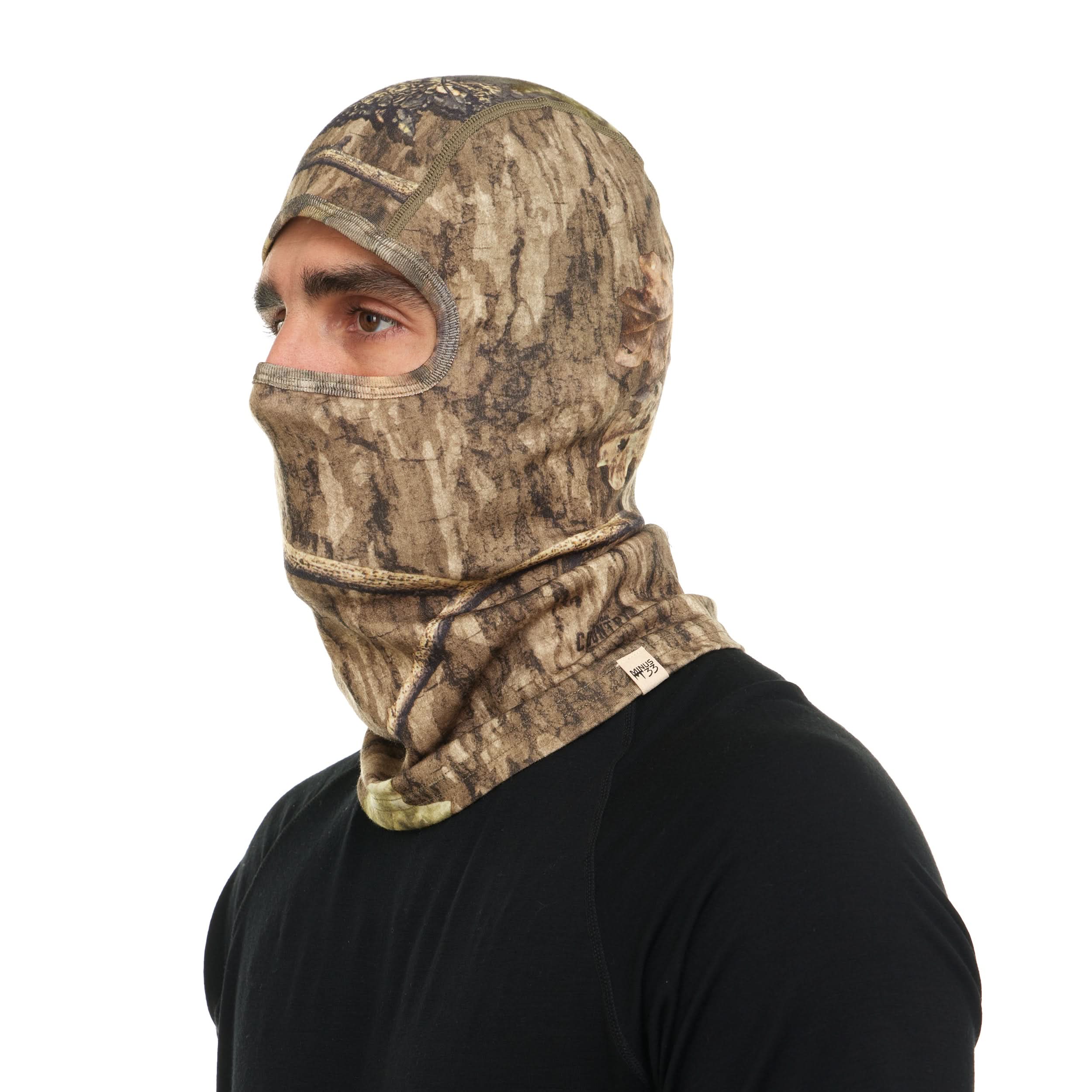 Midweight Merino Wool Balaclava Ski Mask for Winter Sports