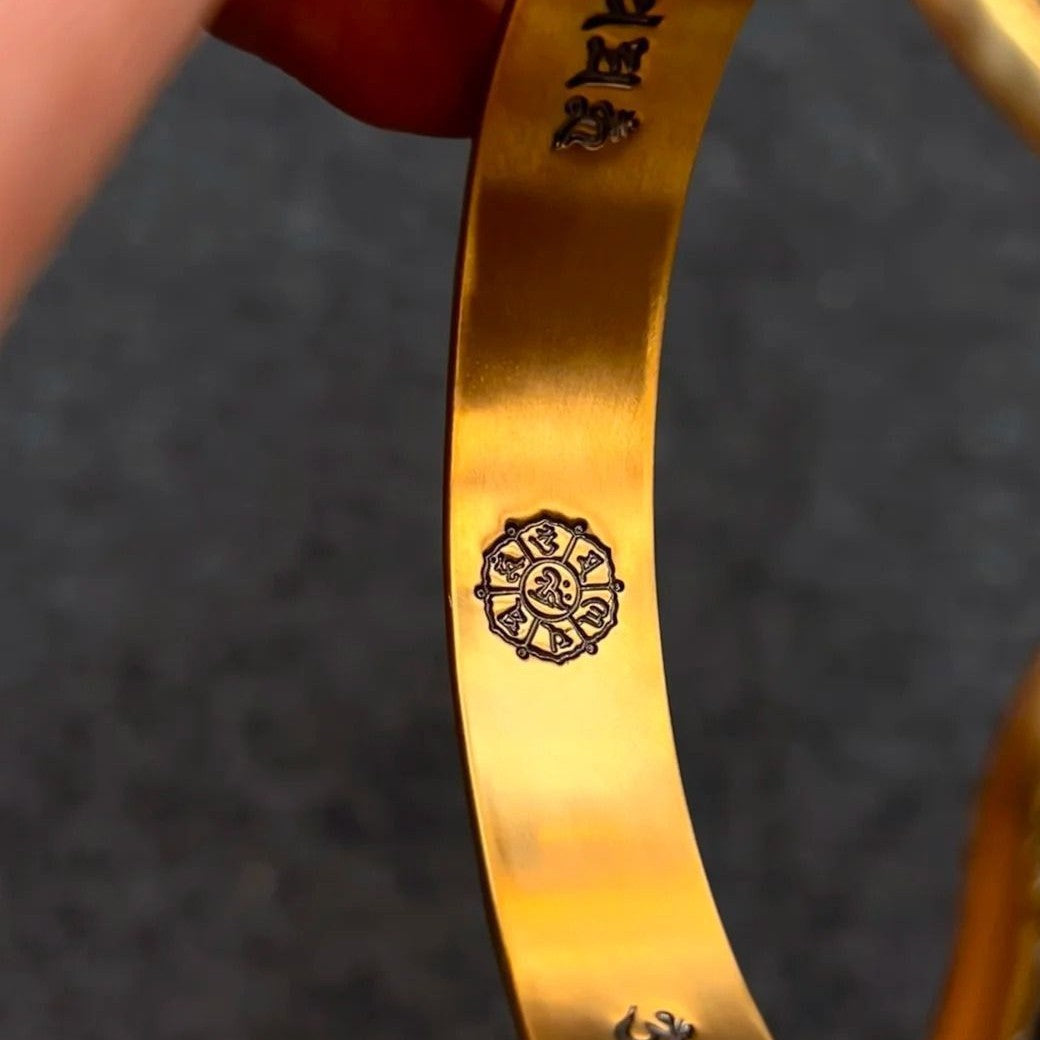 2026 New Popular Retro Copper Alloy Bracelet, Elegant New Chinese Style Bracelet, Same Style Gift For Boyfriend